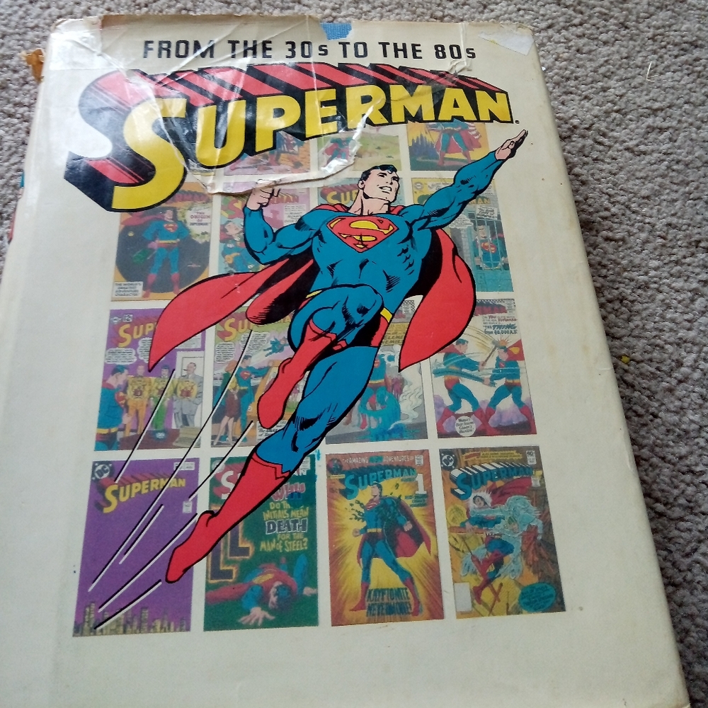 Superman from the 30s to the '80s DC comics